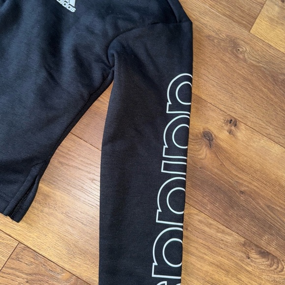 Adidas XS womens Black Long Sleeve Top with Logo - Picture 4 of 7